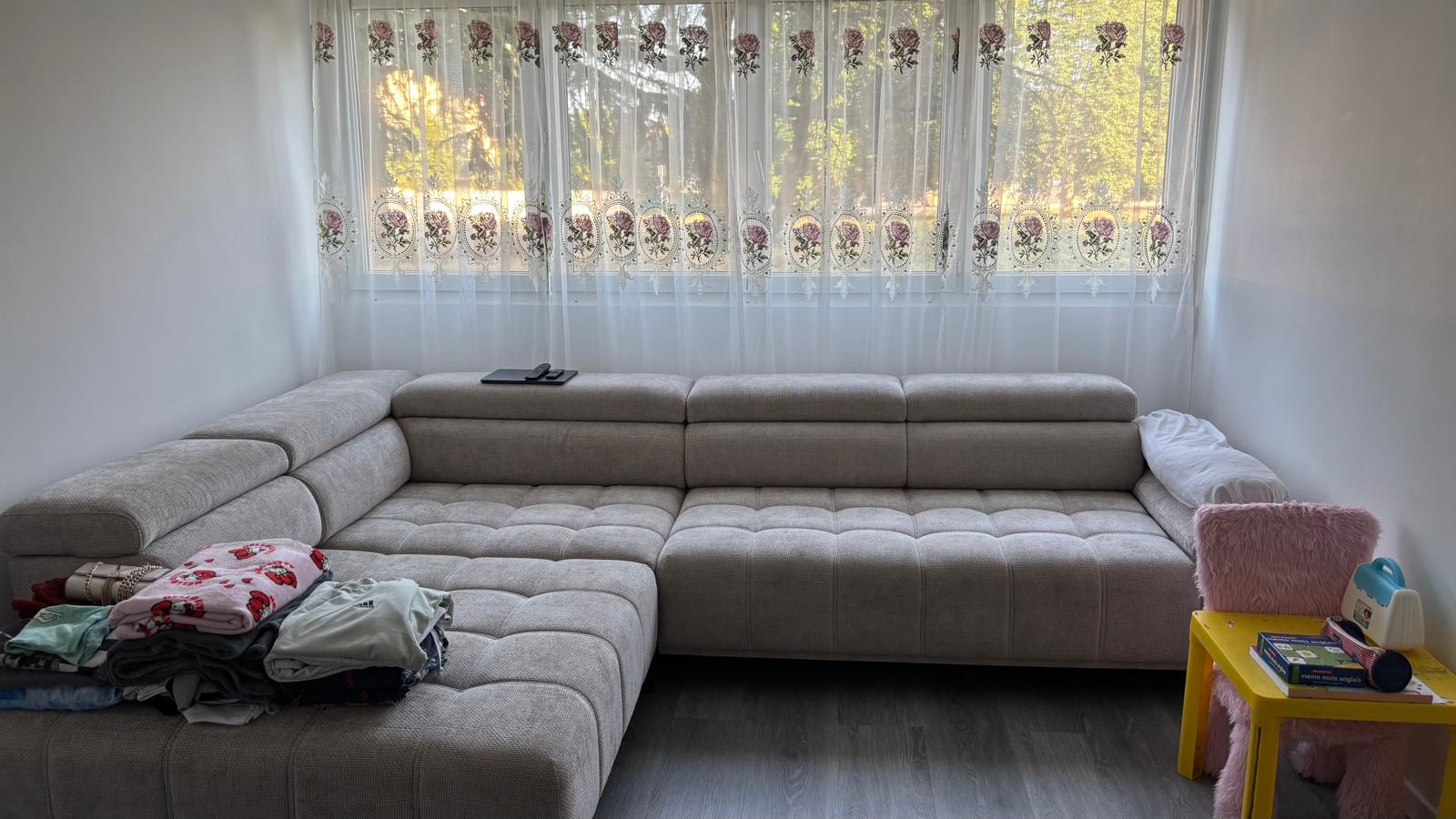 Pièce avant nettoyage SparkClean